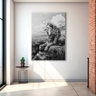 Lion Painting Drawing